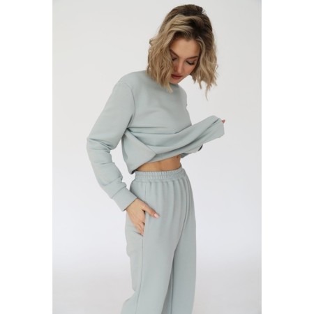 Knitwear trousers with an elastic band on the bottom, size 46-6