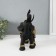 Polystone souvenir "Black Elephant in the Golden Rich Propon" MIX 22x10x18.8 cm