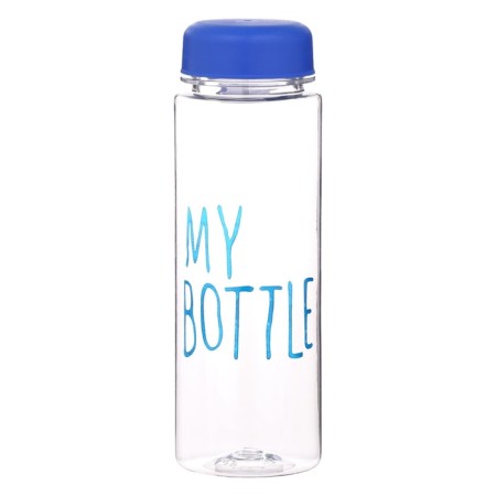 Water bottle, 500 ml, My Bottle, 19.5 x 6 cm, Czech in the kit, blue-2
