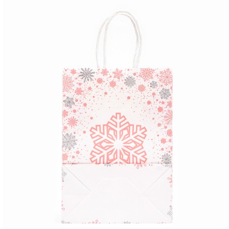 Gift Craft Pink "Pink Snowflake", 15 × 21 × 8 cm-1