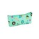 School Penal on the zipper of sweets turquoise