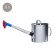 Watering can, 8 l, with a diffuser, galvanized, nose d = 25 mm
