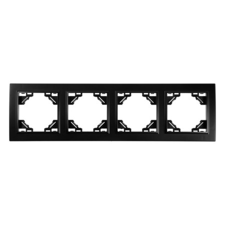 Four-seater horizontal frame, Erna series, PFR00-9004-03, black
