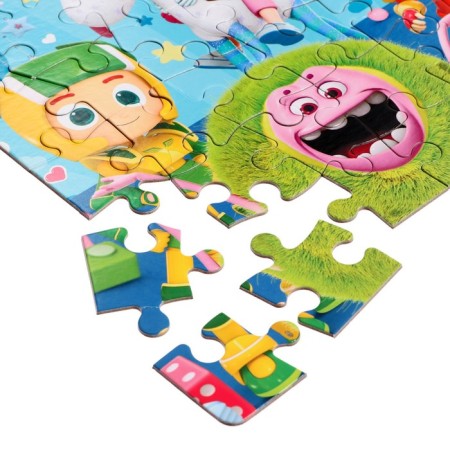 Puzzle "heroes. Good day ", 36 elements-4