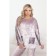 Female suit, size 52, pink color