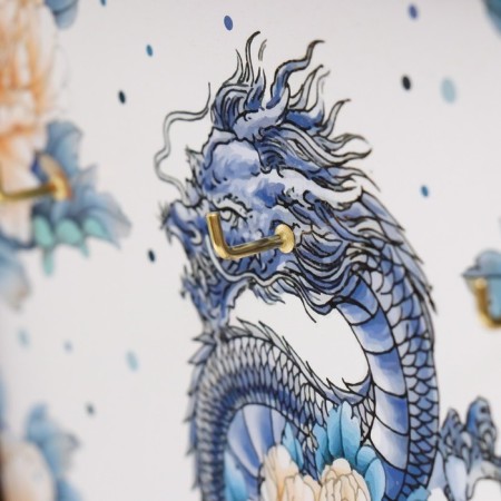 Open Open "Flower Dragon" 27x22 cm-2