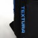 Textura zipper on the zipper, external pocket, black/blue color