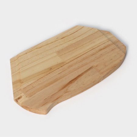Cast -iron frying pan "Cow", 30 × 18 cm, on a wooden stand mix-6