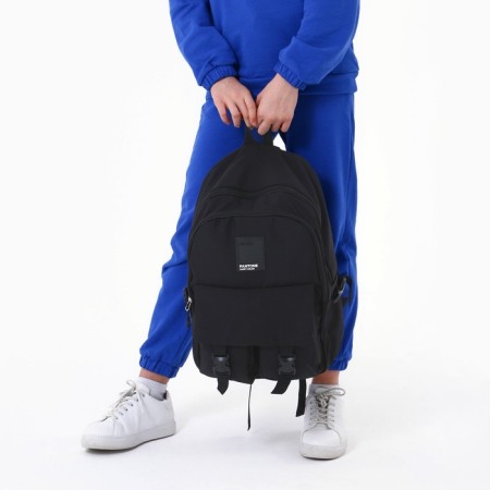 School backpack 39x30x14 cm "September 1: Black"-2
