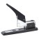 Powerful Stapler, No. 24/6 - 23/24, up to 200 sheets, Brauberg Maschine, Metal Corps, Black