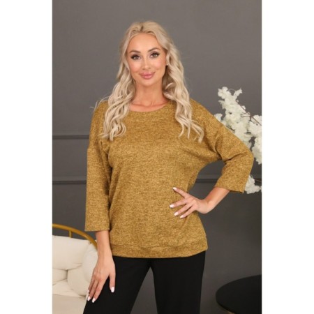 Female jumper, size 46, mustard color-8