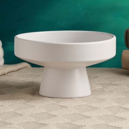 Kashpo - stand "Christopher", 16x16x10cm, white-1
