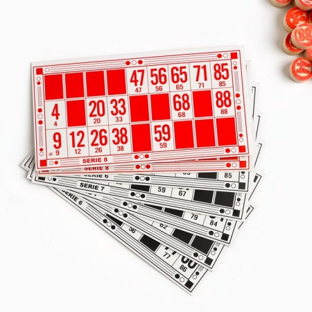 Russian lotto, board game "Color", 23 x 18 cm-2