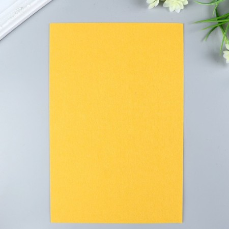 Hard felt 1 mm 20x30 cm orange