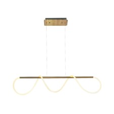 Подвес «Далия», размер 135x20x150 см, 112Вт, LED, 3000К