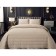 A set with a bedspread "Irma", size 230x250 cm, 50x70 cm - 2 pcs, beige color