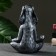 Figure "Hare Yoga" 26x19x11sm, silver