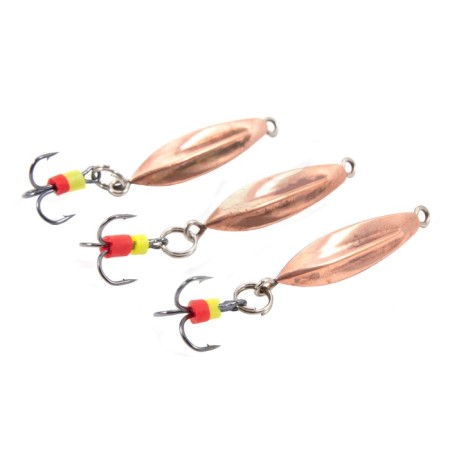 Vertical spin "Yaman" bug with a tee, size 25 mm, 1.5 g, color copper-1