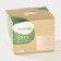 Porcelain Bank for bulk products Bellatenero “Leaves”, 330 ml, D = 10 cm, white color