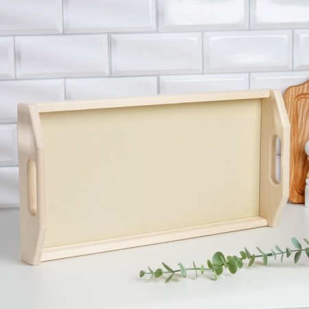 Wooden tray "country", array, 25 × 45 × 6.5 cm-4