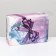 Folding box "Gift" with a purple bow, 16 x 23 x 7.5 cm