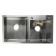 Kitchen sink Aflorn AF97843-D, Sredal, double, S = 3.0 and 0.8 mm, 78x43x22 cm, siphon, satin