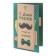 Postcard "Happy Birthday!" mustache, green background, 12 x 18 cm