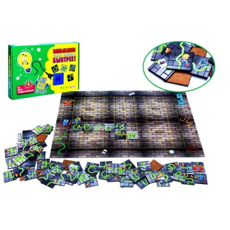 Board game "Closed. Pull cable "-1