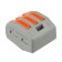 Universal terminal Rexant QMC 222-413, 3-wire, gray, 0.08-2.5/4 mm2, 20 pcs