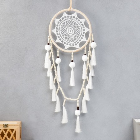 Dreams of dreams with bombs "Wooden beads" 65x20 cm