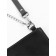 The half -ring for bags is double, d = 20 mm, thickness - 1 mm, 2 pcs, silver color
