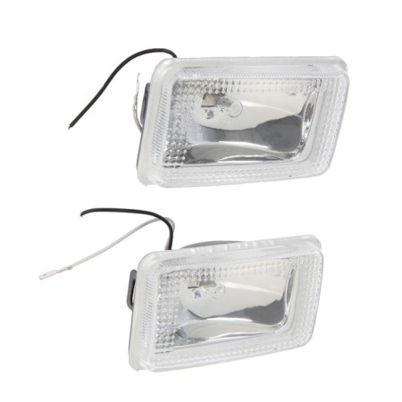 Fighting headlight AVS PF-061H, H3, 12 V, 55 W, Metal case, set 2 pcs