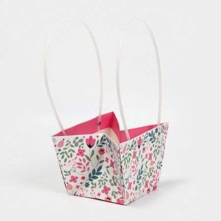 Moisture -resistant package for flowers for you, 20 x 12 x 20 cm-2