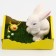 Easter decor "Bunny on the grass" 24 × 19 × 23 cm