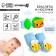 Gift set "rattles on pens and legs: bear", 4 pcs, crumb me