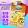 A set of velvet paper A4, 8 sheets, 8 colors, density 110g/m2