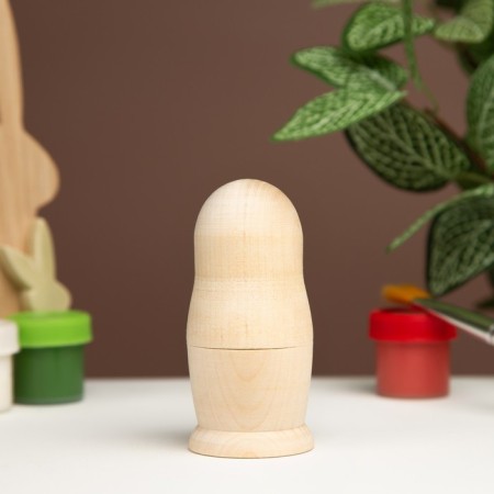 Harvesting for creativity "Matryoshka", 4-doll, 9 cm-2