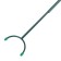 Support for branches, h = 160-280 cm, leg d = 1.6 cm, metal, green