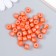 Beads for creativity plastic cylinder "scarlet" set of 20 g 0.6x0.6x0.5 cm