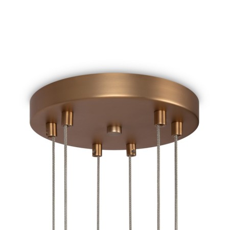 Suspension lamp Maytoni Mod172PL-06BS, 6XG4, 20W, 130x340.7 cm, brass color-4
