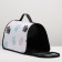 Bag - Frame Animal Carriage, 40 x 25 x 25 cm, white with paws