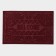 Walcome moisture -free rug without a trim “Welcome. Monogram ", 38 × 59 cm, color mix