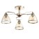Causte "Donna" 3he27 40W gold 56x56x22 cm Bayerlux
