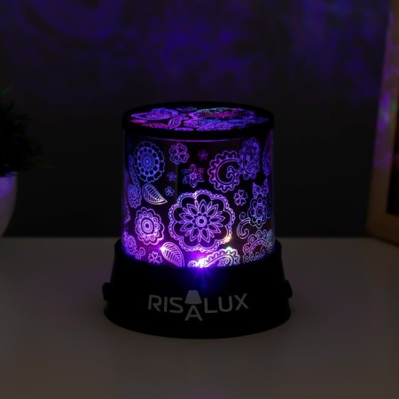 Mehendi spin-itchor LED USB/from Black batteries 10.8x10.8x1.5 cm Risalux-4