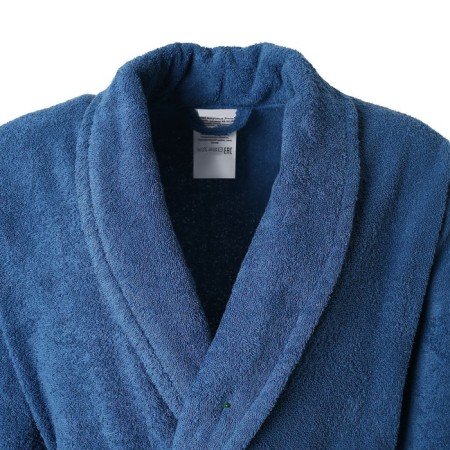 Terront Ethel robe, male size 56-58 Blue color, 100% cotton, 320 g/m2-1