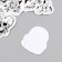 Stickers Stickers for Scrapbooking "Skull" 9-353