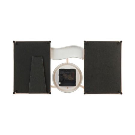 Wall watches with "Family" photo frames, silent, D-9 cm, 17 x 35 cm, aa-2