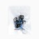 Cubes set for D&D (Dungeons and Dragons, DND) "Game time", Series: D&D, 7 pcs, blue