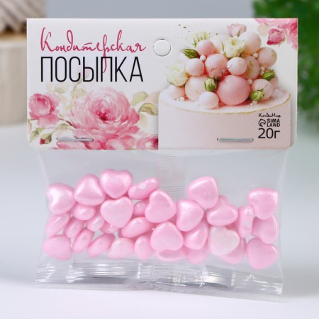 Confectionery Sprinking "Heart", 20 g-1