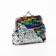 Children's wallet, farmar department, multi -colored/silver